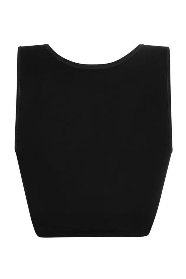 LymphFlowLong Wire-Free Front Closure Bra - black