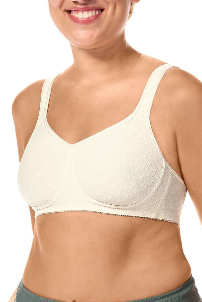 Tiana Wire-Free Bra - off white