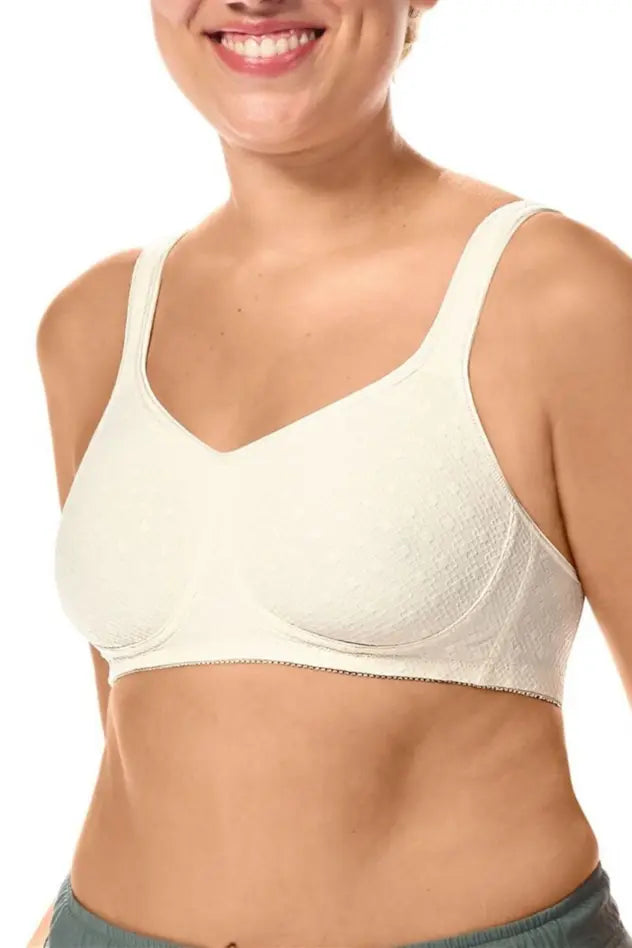 Tiana Wire-Free Bra - off white