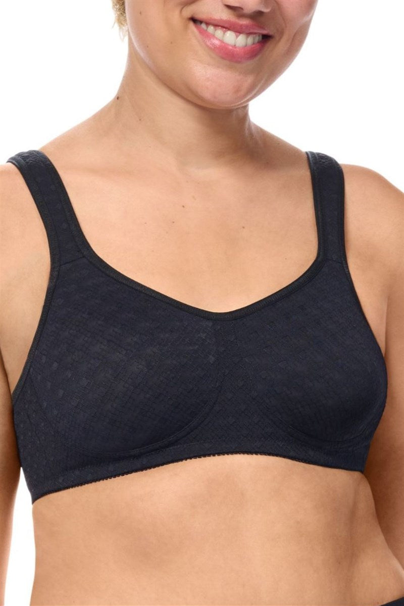 Tiana Wire-Free Bra - black