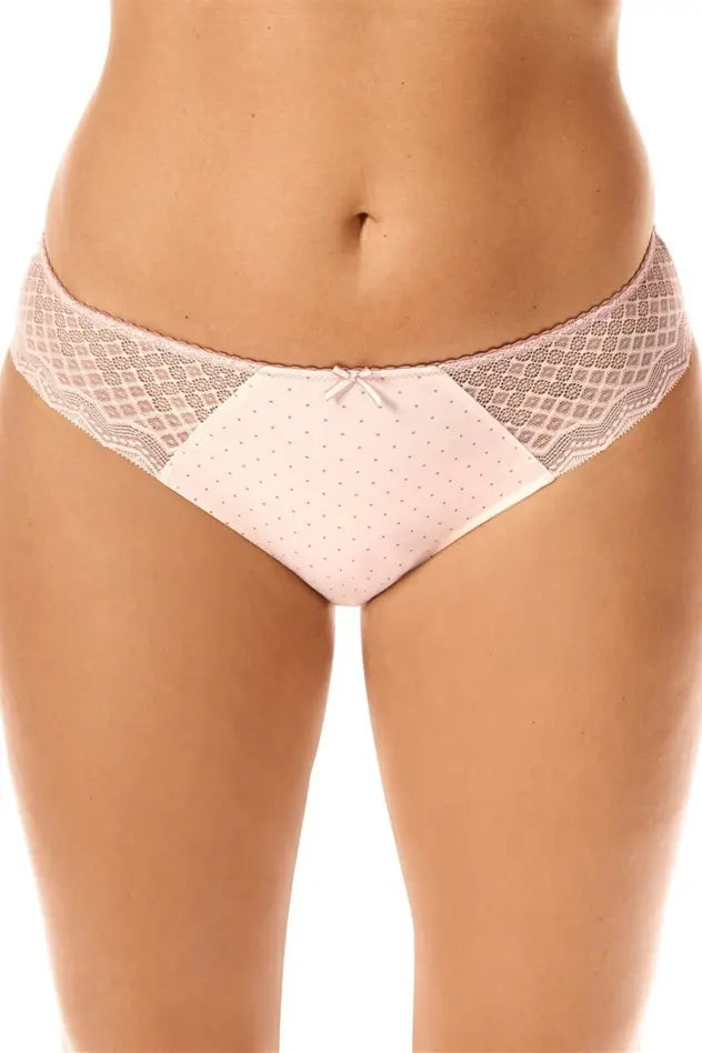 Anna Panty - light rose/dark mauve