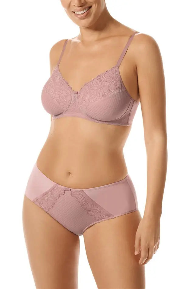 Danielle Panty - light mauve/dark mauve