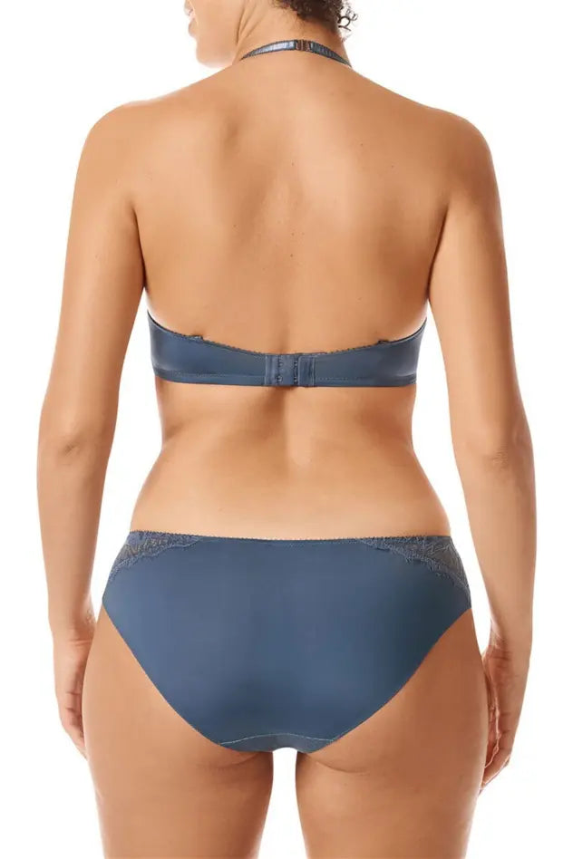 Alessia Wire-Free Bra - indigo blue