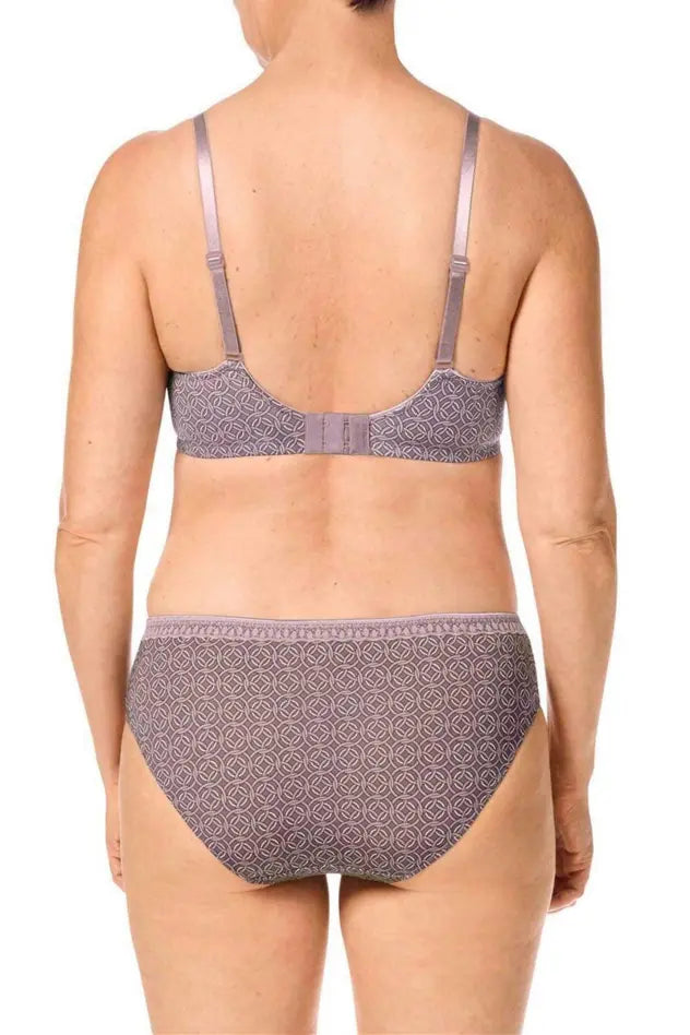 Liz Panty - mauve/multi