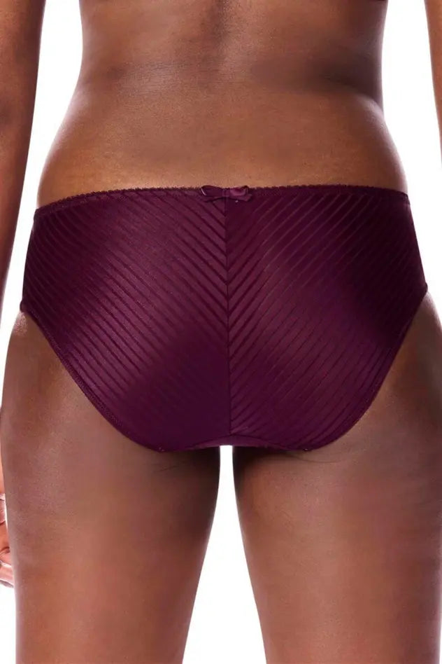 Karolina Panty - dark berry/sand