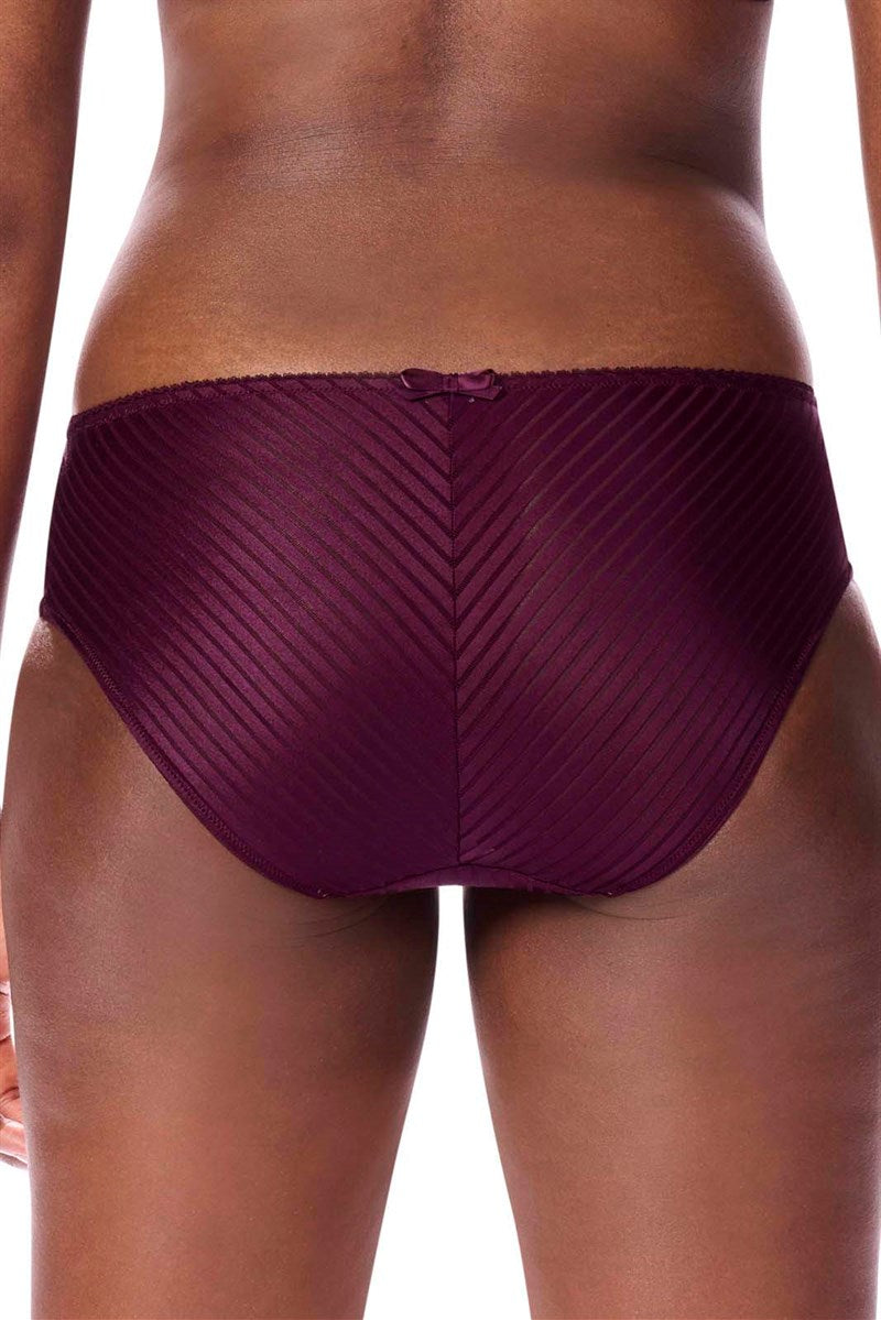 Karolina Panty - dark berry/sand