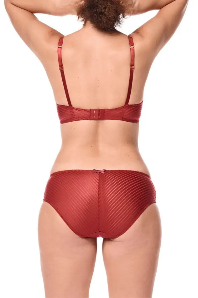 Karolina Padded Wire-Free Bra - lipstick/sand