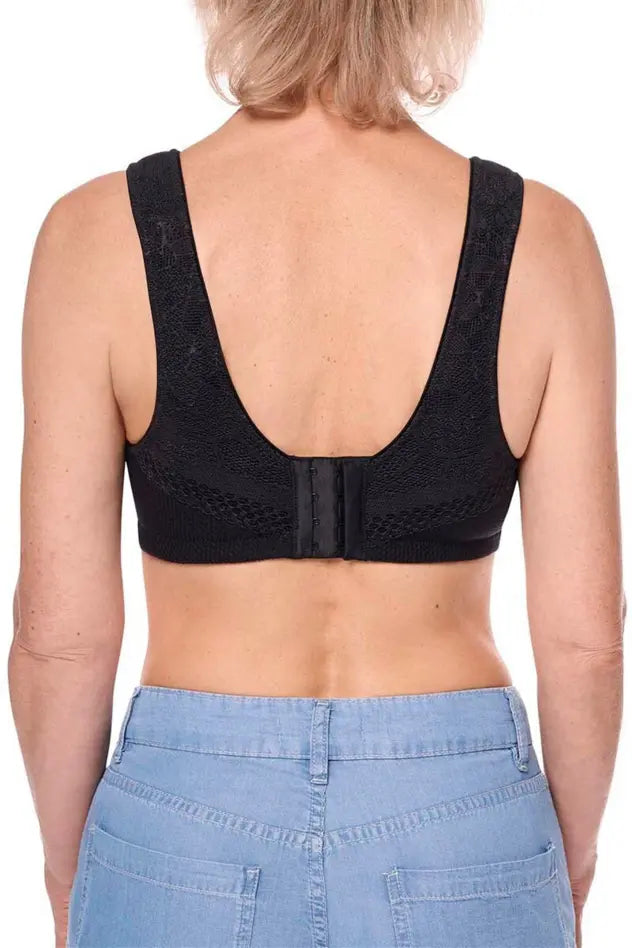 Leslie Wire-Free Bra - black
