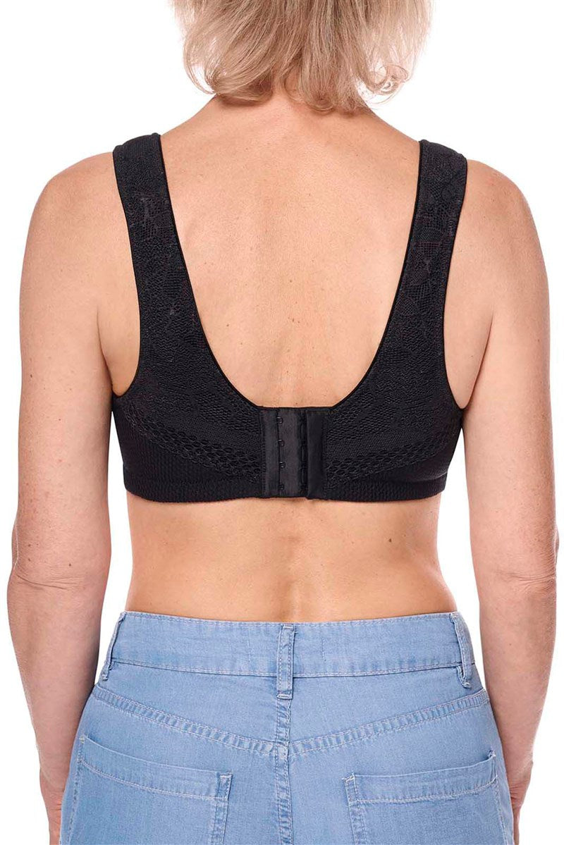 Leslie Wire-Free Bra - black