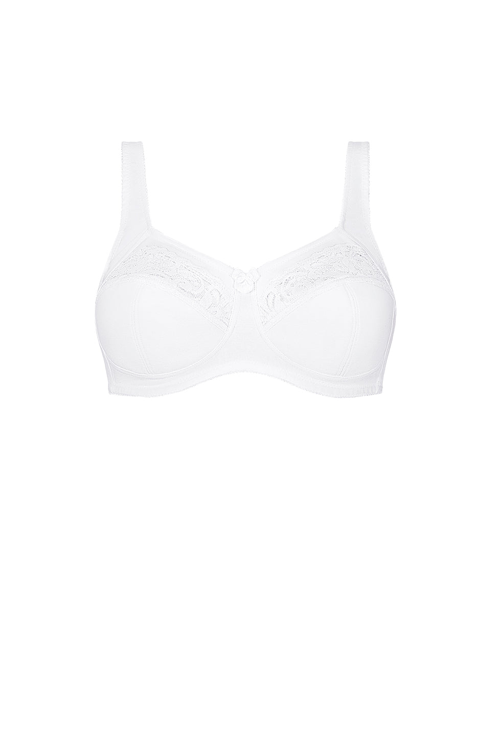 Katja Wire-Free Bra - white