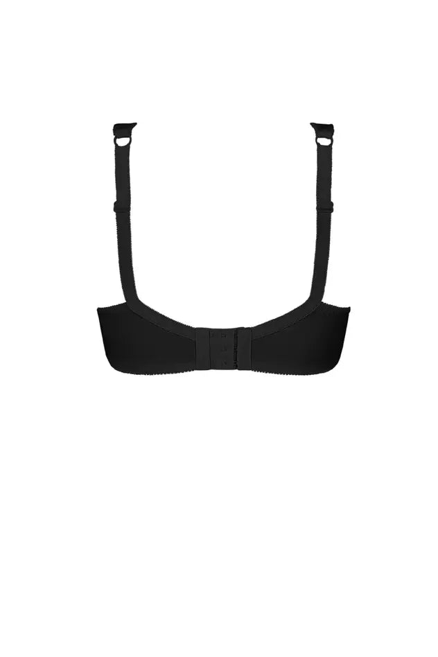 Katja Wire-Free Bra - black