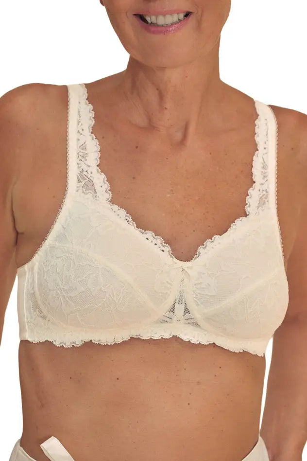 Floria Wire-Free Bra - off white