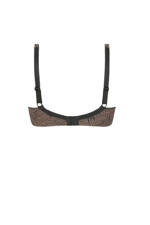 Brooke Soft Bra Plus - black/cafe