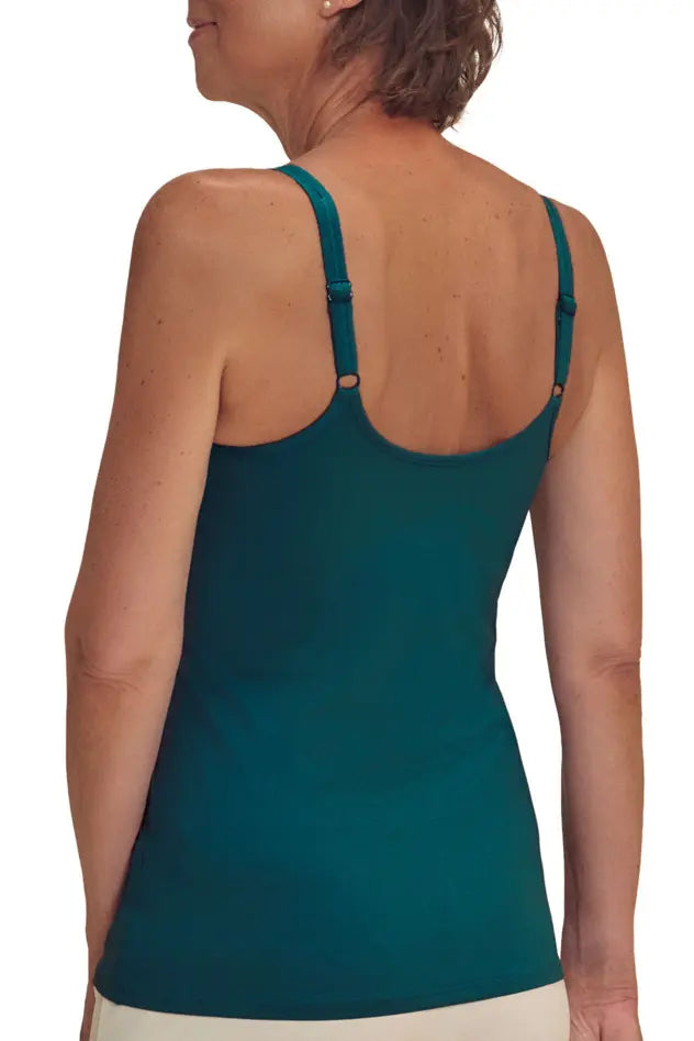 Valletta Top - deep emerald