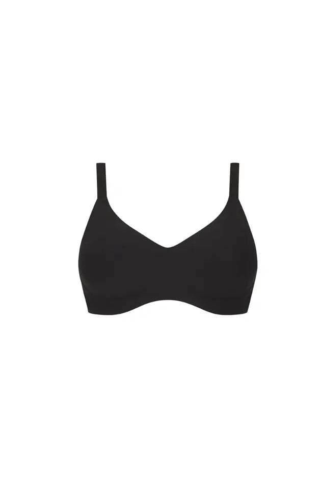 Linda Padded Wire-Free Bra - black