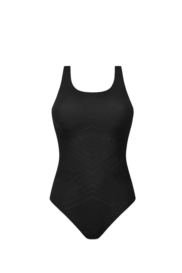 Linda Soft Bra Body - black