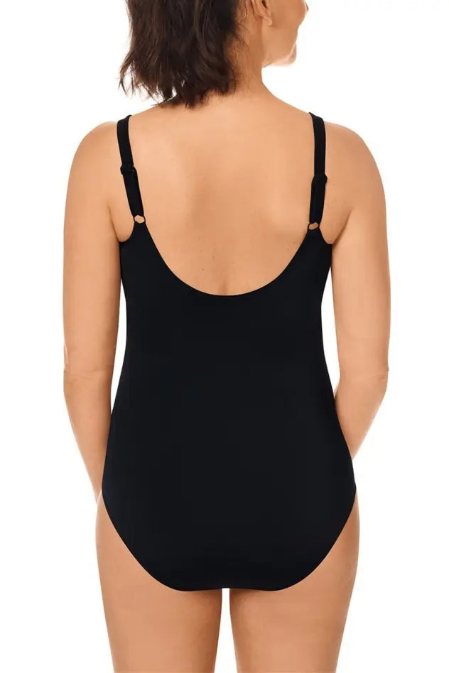 Koh Samui One-Piece - black/white