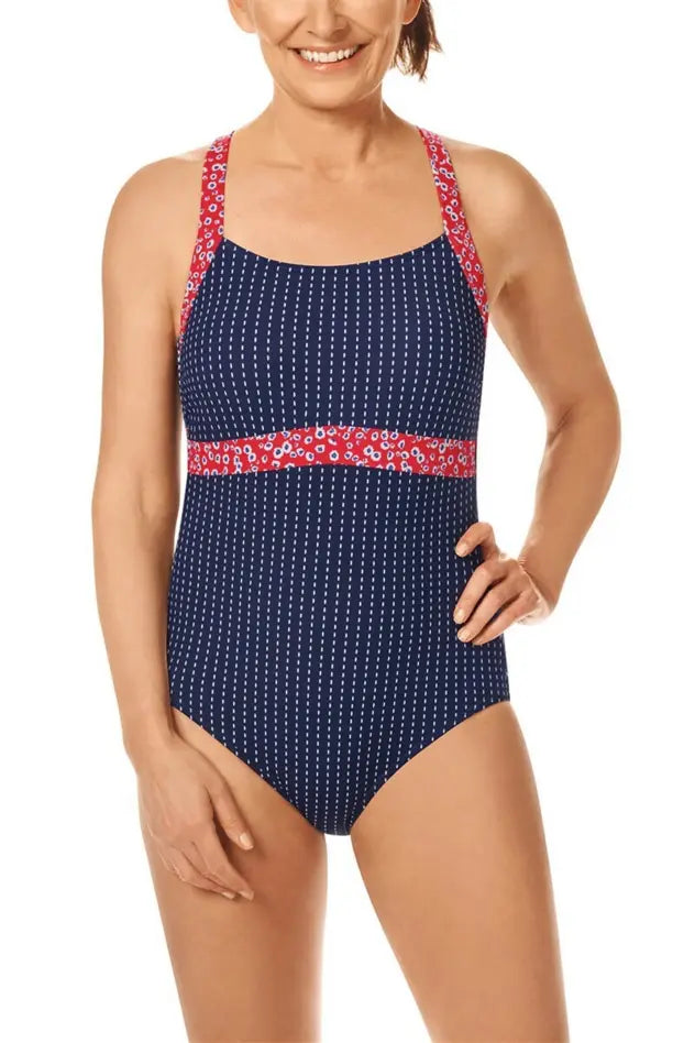 Algarve One-Piece - navy/multi