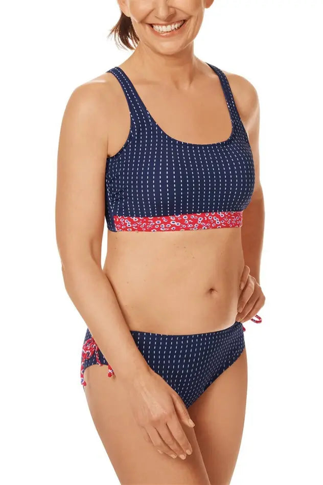 Algarve Swim Bottom - navy/multi