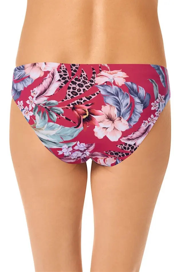 Cozumel Reversible Bottom - deep pink/multi