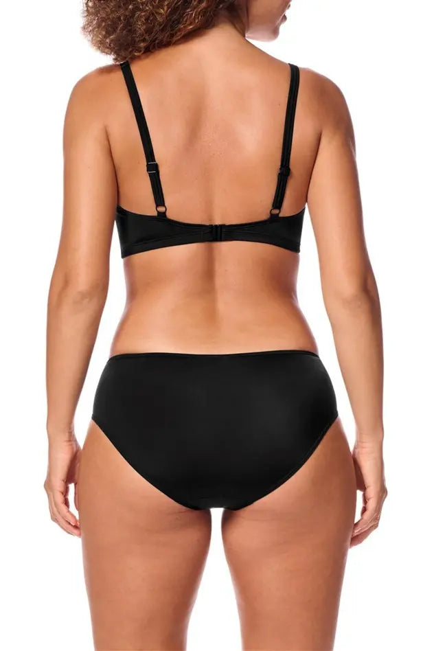 Ravello Soft Bikini Top - black/silver