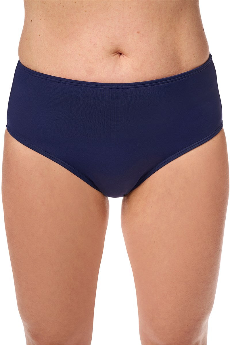 Thassos Mid Height Bottom - navy