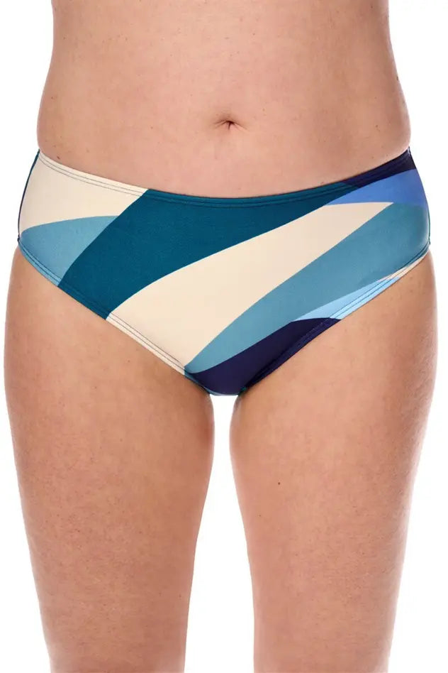 Lisbon Mid Waisted Panty jade/multi