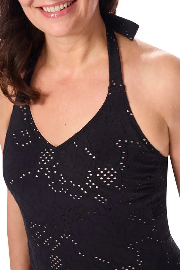 Makri One-Piece black/sand
