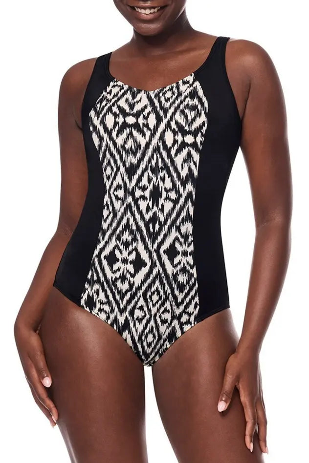 Salta Full Bodice - black/off-white