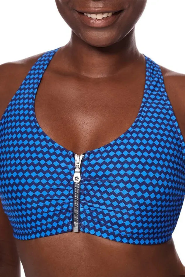 Padua Soft Bikini Top - blue/dark blue