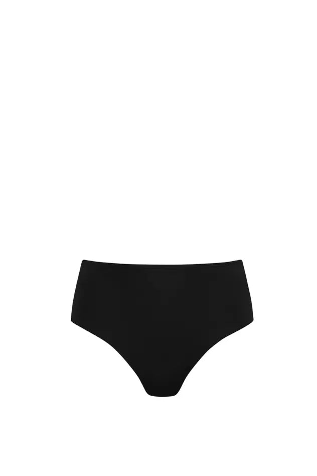 Turin High waisted panty - black