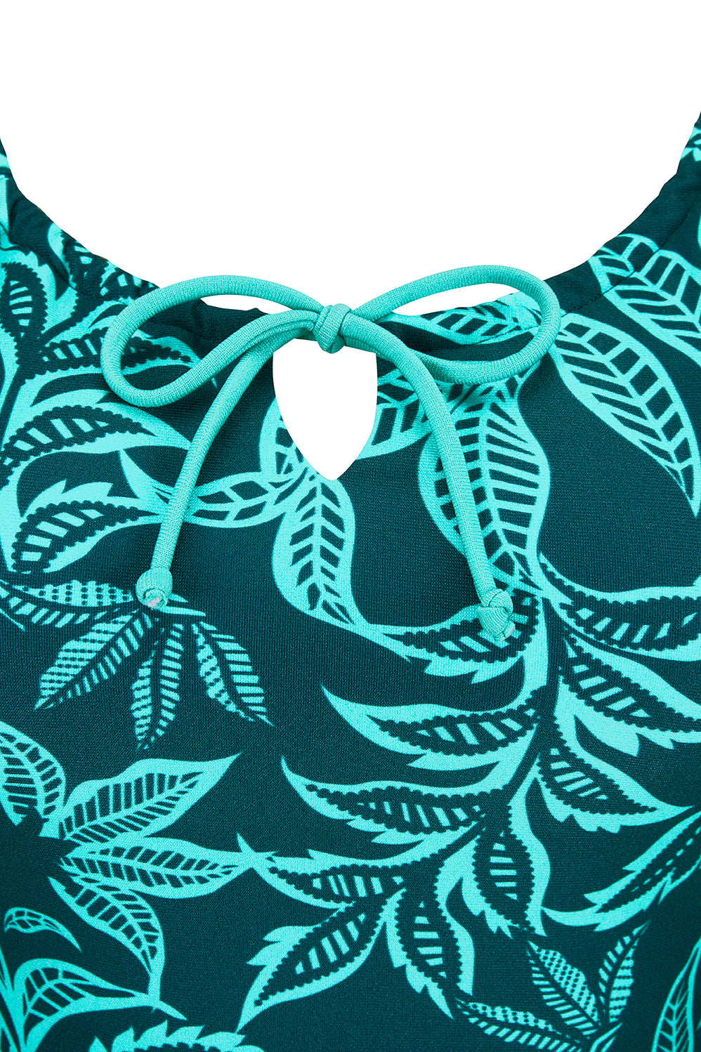 Salerno One-Piece - deep emerald/light jade