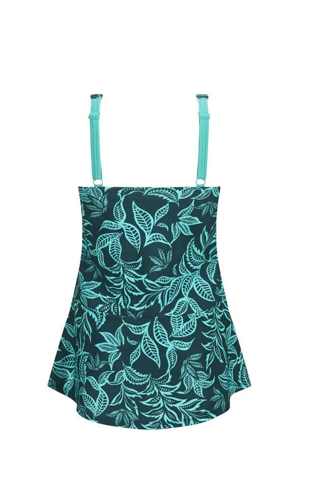 Salerno Sarong - deep emerald/light jade