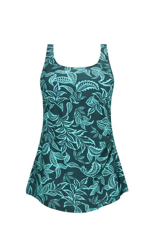 Salerno Sarong - deep emerald/light jade