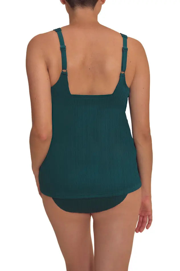 Treviso Tankini - deep emerald