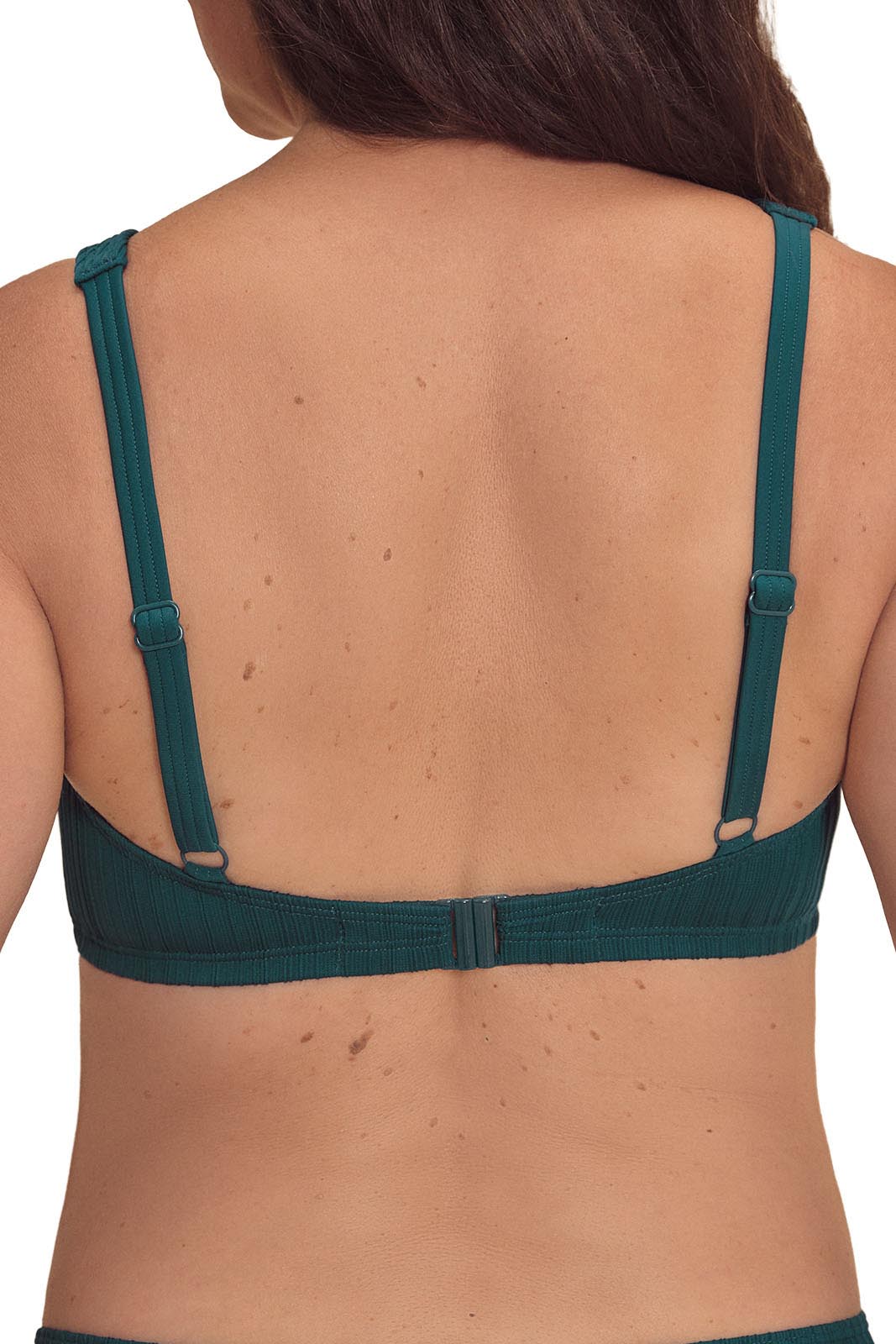 Treviso Soft Bikini Top - deep emerald