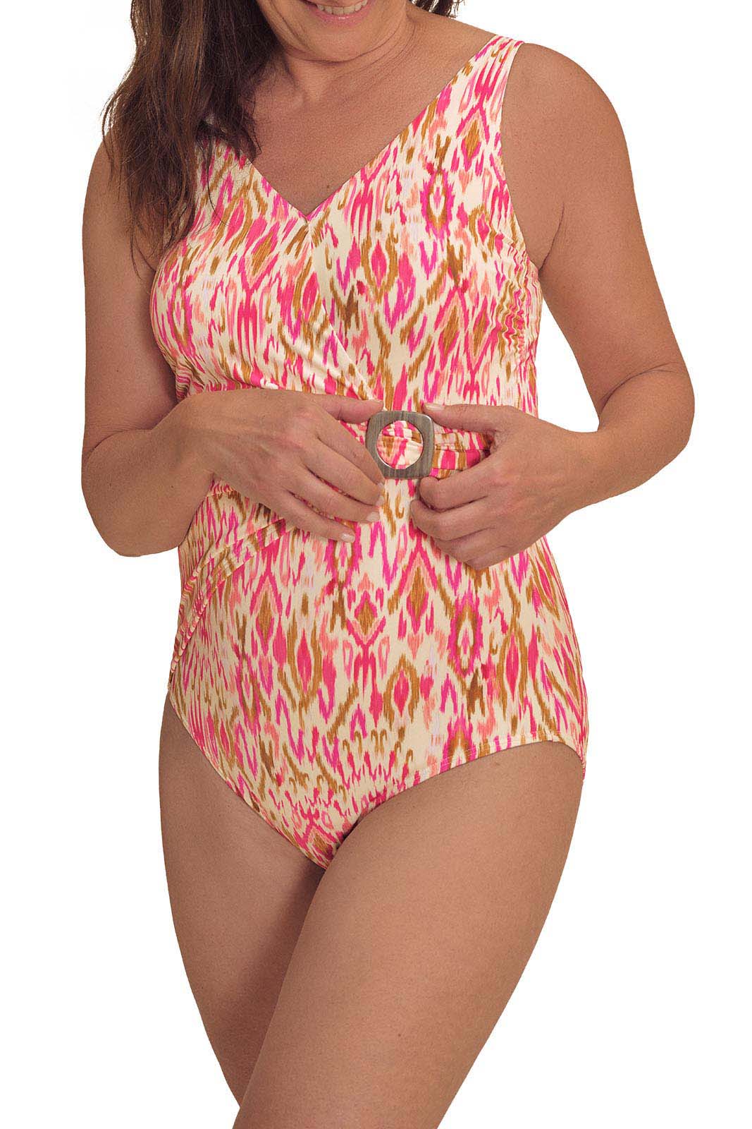 Istria Half Bodice - grapefruit/multi