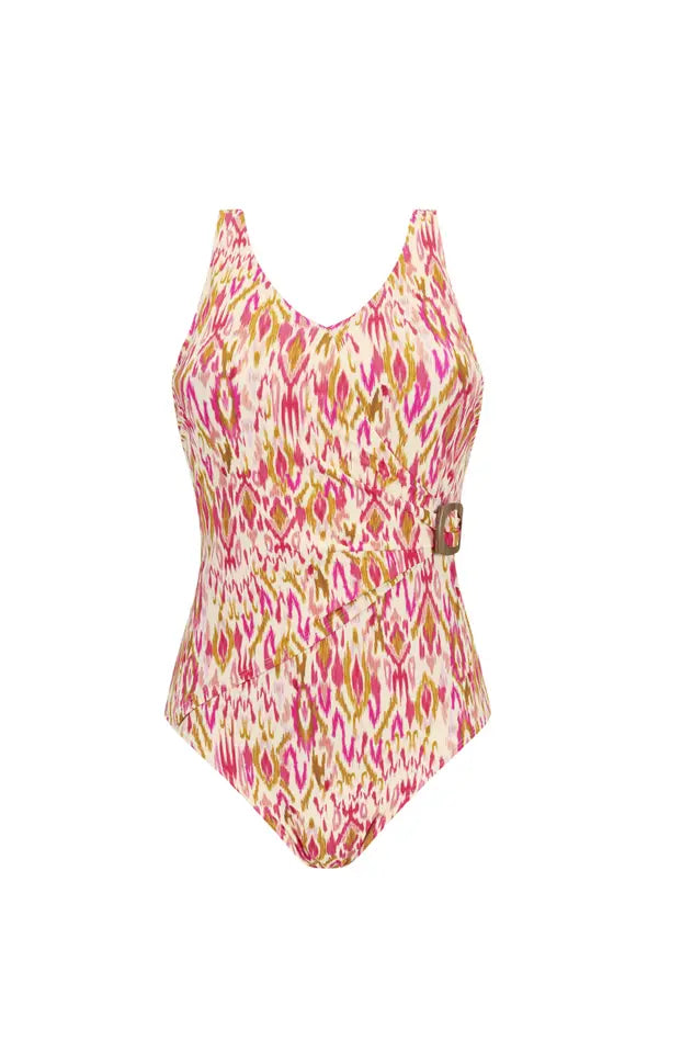 Istria Half Bodice - grapefruit/multi