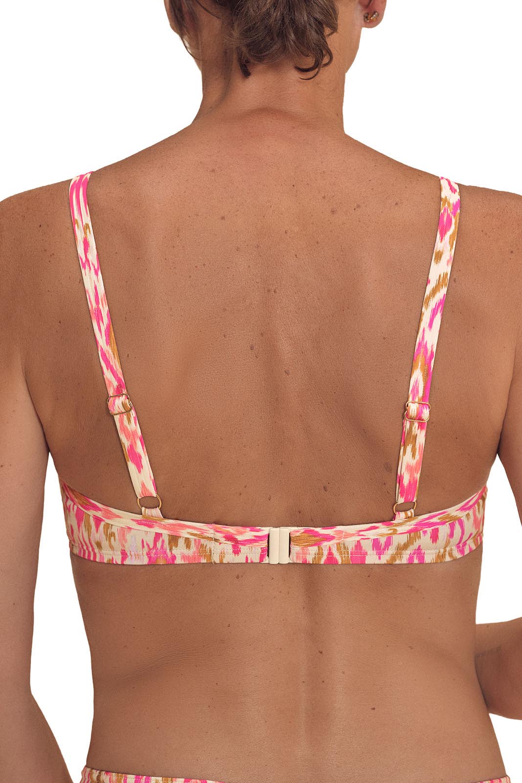 Istria Soft Bikini Padded Top - grapefruit/multi
