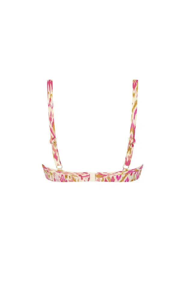 Istria Soft Bikini Padded Top - grapefruit/multi