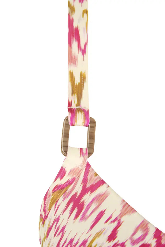 Istria Soft Bikini Padded Top - grapefruit/multi