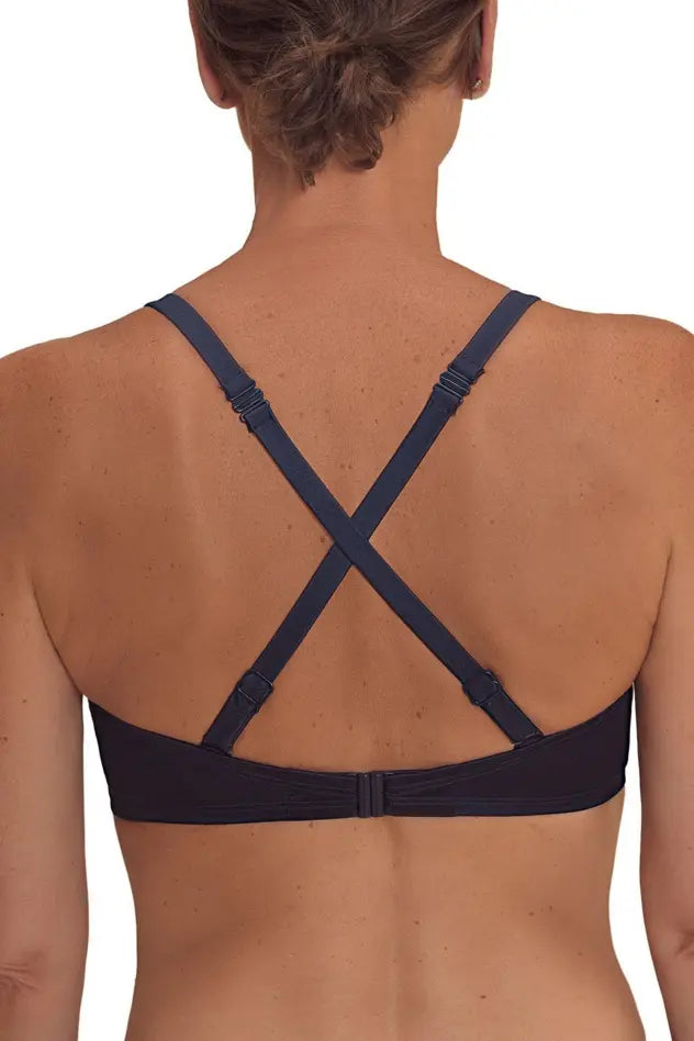 Lazio Soft Bikini Top - dark blue