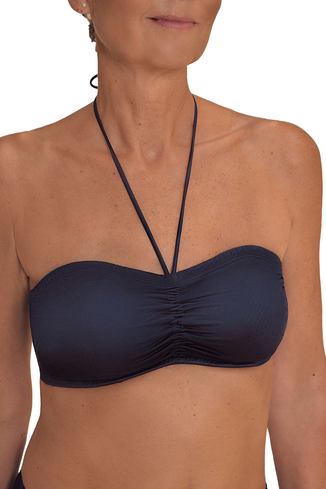 Lazio Soft Bikini Top - dark blue