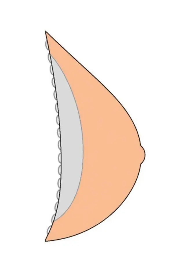 Contact Light 3S Breast Form - ivory