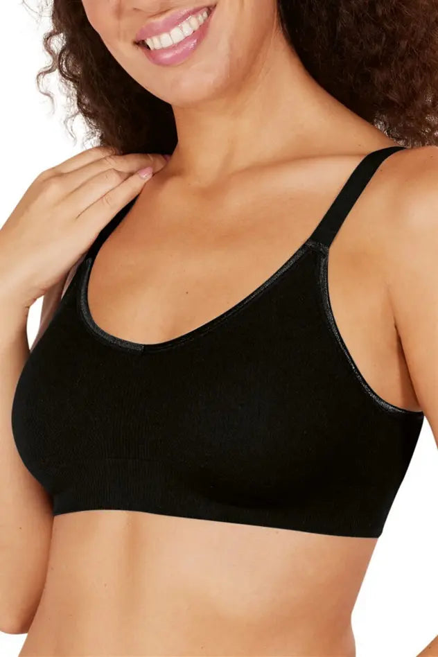 Eliza Wire-Free Bra - black
