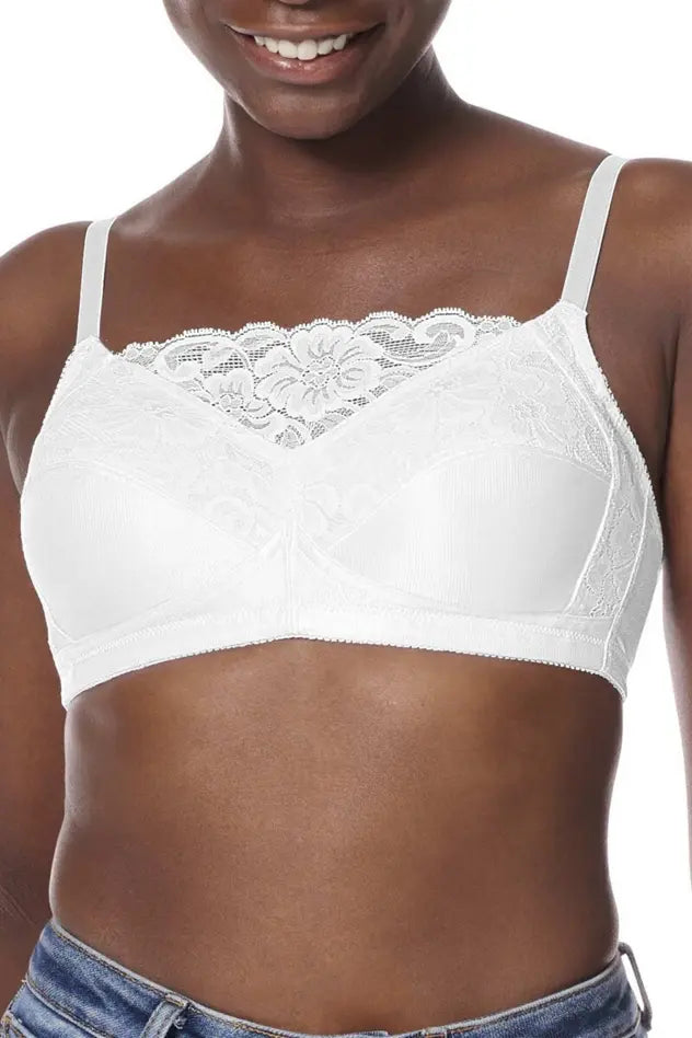 Isabel Wire-Free Bra - white