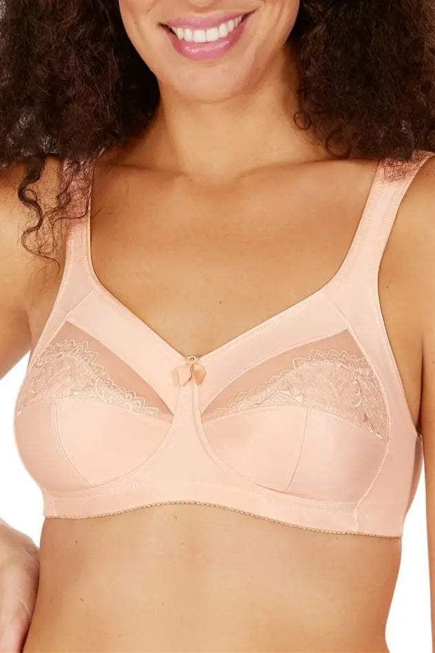 Isadora Wire-Free Bra - blush