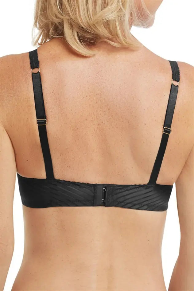 Karolina Wire-Free Bra - black/sand