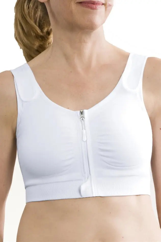 Leyla Post Surgery Bra - white