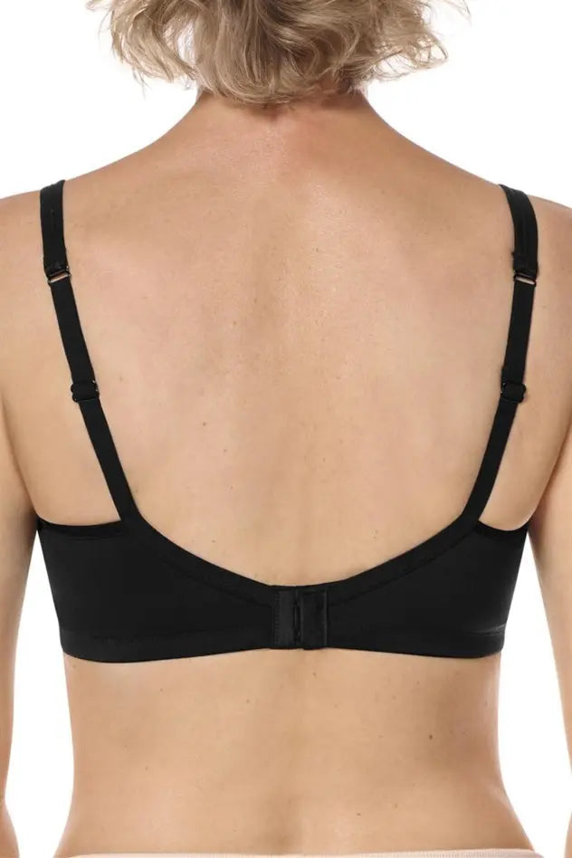 Mara Padded Wire-Free Bra - black